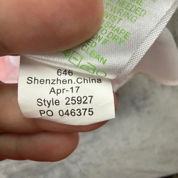 Lilly Pulitzer Size S One Shoulder Emmeline Seersucker Dress in Sun Splashed - Picture 4 of 7